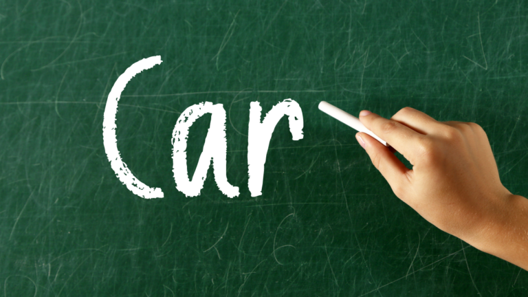 O que significa car em inglês?